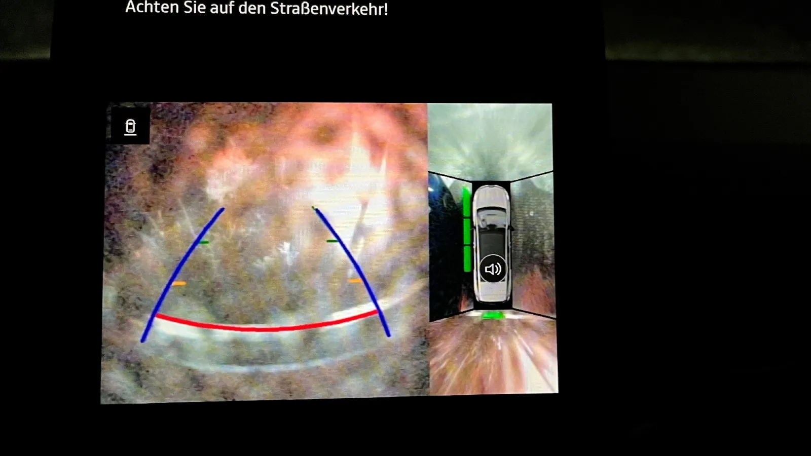 Matsch und Fahrwasser können die Sicht leicht blockieren.